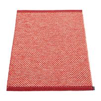 Raudonos spalvos lauko ir vidaus kilimas 60x85 cm Effi Dark Red – Pappelina
