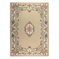 Smėlio spalvos vilnonis kilimas Flair Rugs Aubusson, 120 x 180 cm