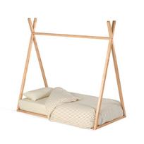 Vaikiška lova natūralios spalvos 70x140 cm Maralis Teepee – Kave Home