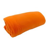 Oranžinės spalvos fleece tipo antklodė ir pledas 150x200 cm Plain – JAHU collections