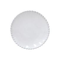 Balta akmens masės lėkštė Costa Nova Pearl, ⌀ 17 cm