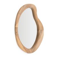 Sieninis veidrodis su medžio masyvo rėmu 44x68 cm Selem – Kave Home