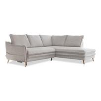 Sulankstoma kampinė sofa smėlio spalvos (su dešiniuoju kampu) Charming Charlie – Miuform