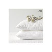 Iš lino pagalvės užvalkalas 80x80 cm White – Linen Tales