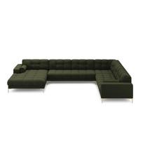 Kampinė sofa žalios spalvos (su dešiniuoju kampu) Bali – Cosmopolitan Design