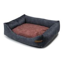 Augintinio guolis bordo spalvos/tamsiai pilkos spalvos Šuo 55x65 cm SoftBED Eco S – Rexproduct