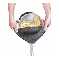 Makaronų sietelis Metaltex Clip On, 28 x 13 cm