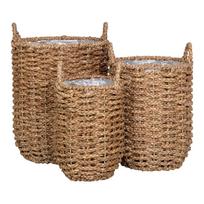 Iš jūržolės gėlių vazonų dangteliai 3 vnt. ø 31 cm Hue – House Nordic