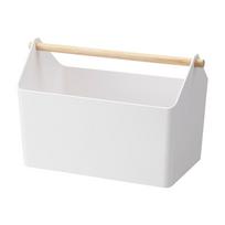 Baltos spalvos/natūralios spalvos iš plastiko daiktadėžė 21x37x24 cm Favori – YAMAZAKI