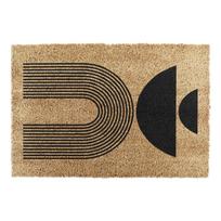 Iš kokoso pluošto grindų kilimėlis 40x60 cm Half Moon – Artsy Doormats