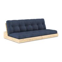Sulankstoma sofa tamsiai mėlynos spalvos 196 cm Base – Karup Design