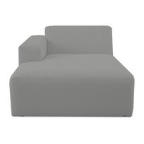 Iš boucle modulinė sofa pilkos spalvos (su kairiuoju kampu) Roxy – Scandic