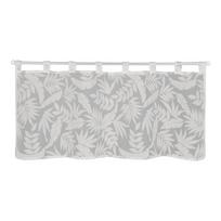 Baltos spalvos/pilkos spalvos permatoma užuolaida 120x45 cm Calista – Sehlbach