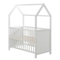 Vaikiška lovelė baltos spalvos 60x120 cm – Roba