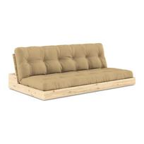 Sulankstoma sofa garstyčių spalvos 196 cm Base – Karup Design