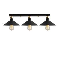 Juodos spalvos lubinis šviestuvas ø 24 cm su metaliniu gaubtu Berceste – Opviq lights