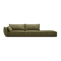 Gultas žalios spalvos (su kairiuoju kampu) Vanda – Mazzini Sofas