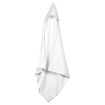 Iš muslino vaikiškas rankšluostis su gobtuvu baltos spalvos 75x75 cm – Bébé Douceur
