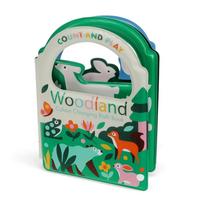 Interaktyvus žaislas Colour changing bath book Woodland – Rex London