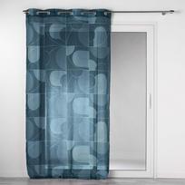 Permatoma užuolaida tamsiai mėlynos spalvos 140x280 cm Esquisse – douceur d'intérieur