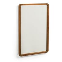 Sieninis veidrodis su medžio masyvo rėmu 45x70 cm Shamel – Kave Home