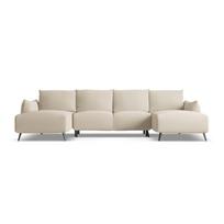 Smėlio spalvos kampinė sofa Malie – Makamii