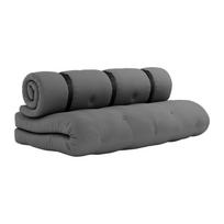 Tamsiai pilka lauko sofa lova Karup Design OUT™ Buckle Up