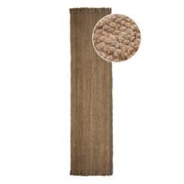 Rankų darbo iš džiuto kilimas natūralios spalvos 60x150 cm Jute Boucle – Flair Rugs