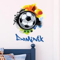 Sienų lipdukas su užrašu Ambiance Football Graffitti