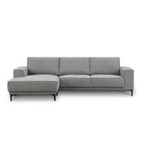 Pilkos spalvos kampinė sofa (su kairiuoju kampu/su gultu) Copenhagen – Scandic