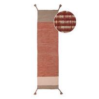 Oranžinis vilnonis kilimas Flair Rugs Anu, 60 x 200 cm