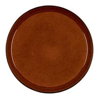 Juodos spalvos/gintarinės spalvos iš akmens masės lėkštė ø 27 cm Gastro Black/Amber – Bitz