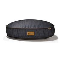 Augintinio guolis tamsiai mėlynos spalvos šuniui ø 90 cm Round Bed Denim Medieval Blue / Dark Chocolate M – P.L.A.Y.