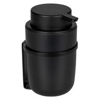 Juodas savaime išsiskleidžiantis plastikinis muilo dozatorius, 0,25 l Carpino - Wenko