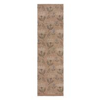 Rankų darbo iš džiuto mišinio kilimas natūralios spalvos 60x230 cm Arriana – Flair Rugs