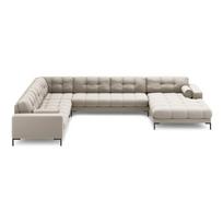 Kampinė sofa smėlio spalvos (su kairiuoju kampu) Bali – Cosmopolitan Design