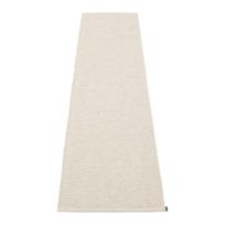 Kreminės spalvos lauko kilimas 60x250 cm Mono Linen Vanilla – Pappelina