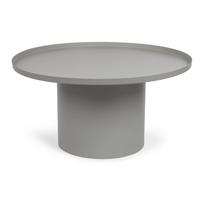 Iš metalo apvalios formos šoninis stalas ø 72 cm Fleksa – Kave Home