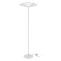 Baltos spalvos pastatomas šviestuvas LED (aukštis 140 cm) su metaliniu gaubtu Lund – Candellux Lighting