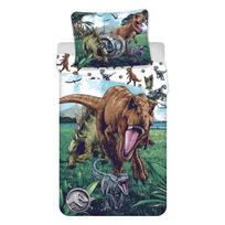 Iš medvilnės viengulė vaikiška patalynė 140x200 cm Jurassic World "Trio" – Jerry Fabrics