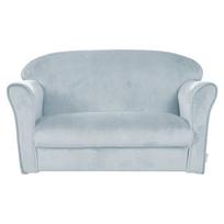Vaikiška sofa šviesiai mėlynos spalvos iš velveto 78 cm Lil Sofa – Roba