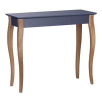"Ragaba Console" grafito pilkos spalvos žurnalinis staliukas, ilgis 85 cm
