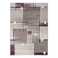 Pilkos ir violetinės spalvos kilimas Universal Detroit, 200 x 290 cm