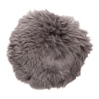 Iš avies kailio sėdynės pagalvėlė ø 38 cm Prim – Hübsch