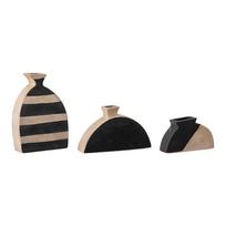 3 terakotos vazų rinkinys Bloomingville Nezha, aukštis 23 cm