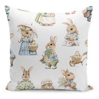 Dekoratyvinis pagalvės užvalkalas su Velykų motyvu 43x43 cm – Mila Home
