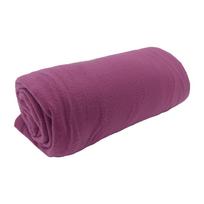 Violetinės spalvos fleece tipo antklodė ir pledas 150x200 cm Plain – JAHU collections