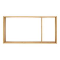 Iš bambuko kelių aukštų sieninė lentyna natūralios spalvos 70 cm Ember – House Nordic