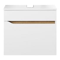 Žema/pakabinama spintelė be kriauklės baltos spalvos 60x53 cm Set 857 – Pelipal