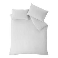 Viengulė patalynė baltos spalvos 135x200 cm So Soft Easy Iron – Catherine Lansfield